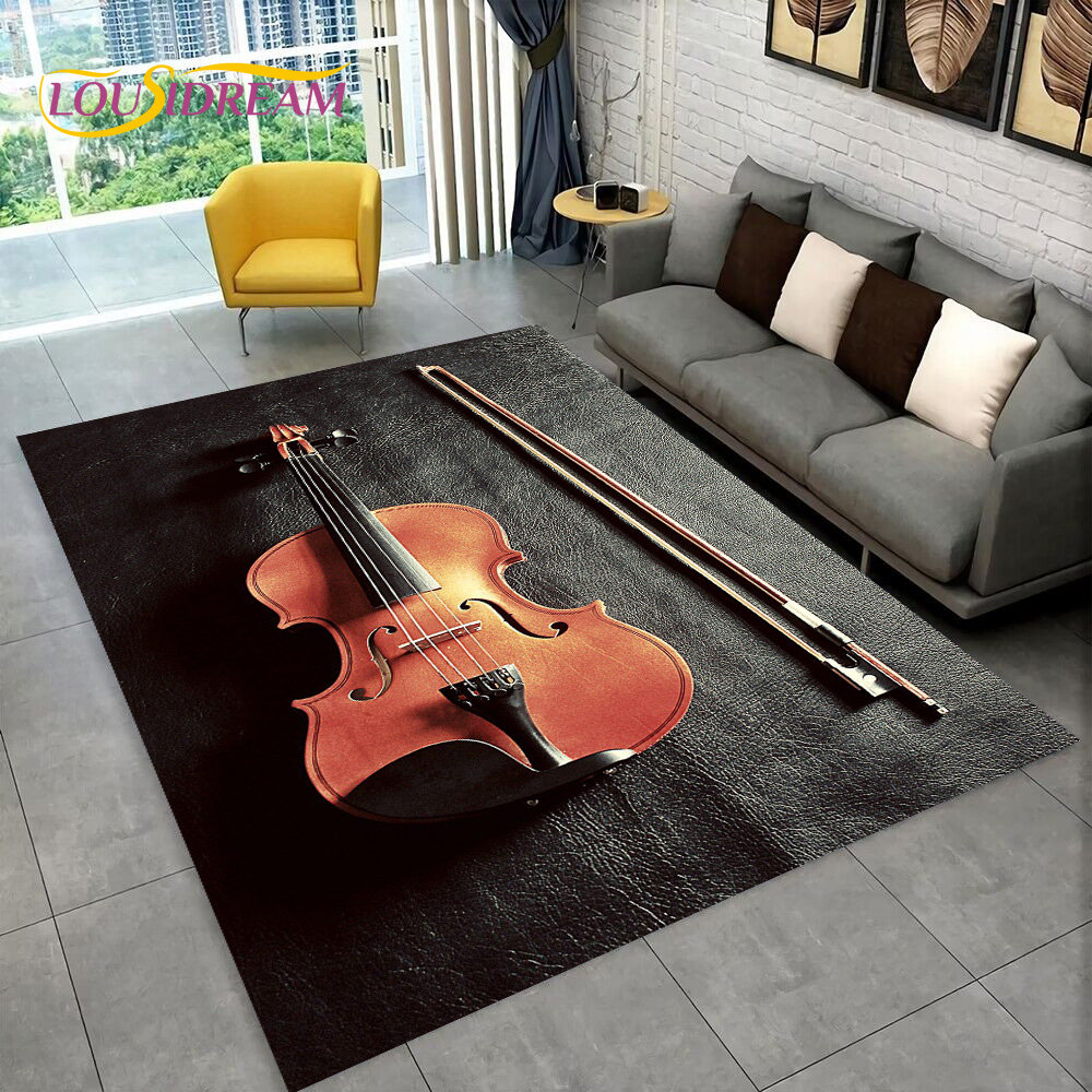 Kids Outdoor Area - Karpet Area Musik Instrumen Biola Klasik,