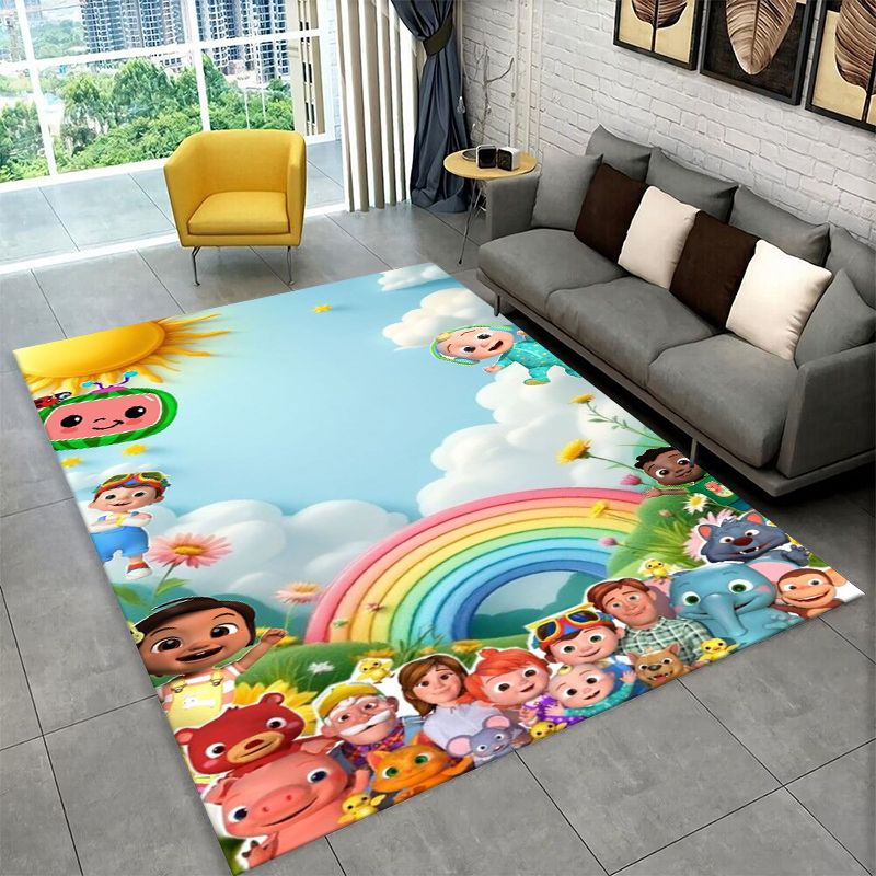Karpet Area Anti-Selip Bertema - Kids Outdoor Area ulasan dan harga